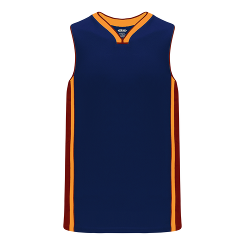 Athletic Knit Pro Cut Basketball Jersey with Rap Neck & Side Inserts (B1715)